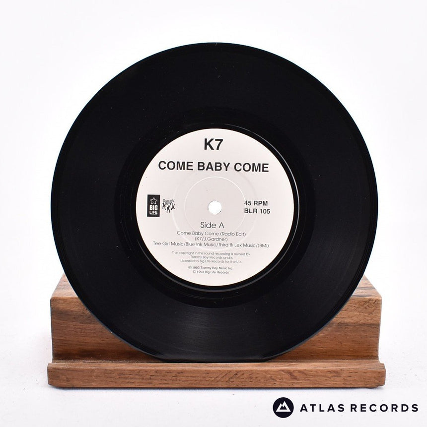 K7 - Come Baby Come - 7" Vinyl Record - EX/EX