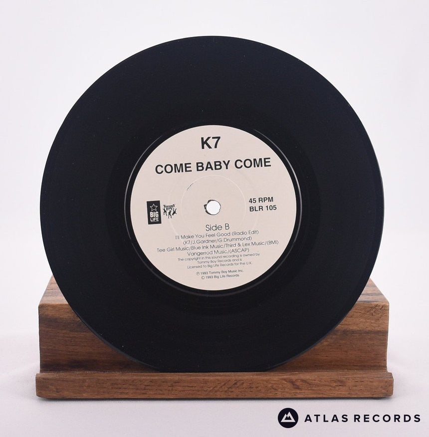 K7 - Come Baby Come - 7" Vinyl Record - EX/EX