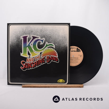 KC & The Sunshine Band KC And The Sunshine Band LP Vinyl Record - Front Cover & Record