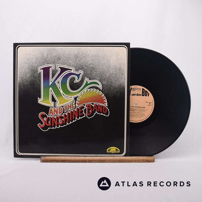 KC & The Sunshine Band KC And The Sunshine Band LP Vinyl Record - Front Cover & Record