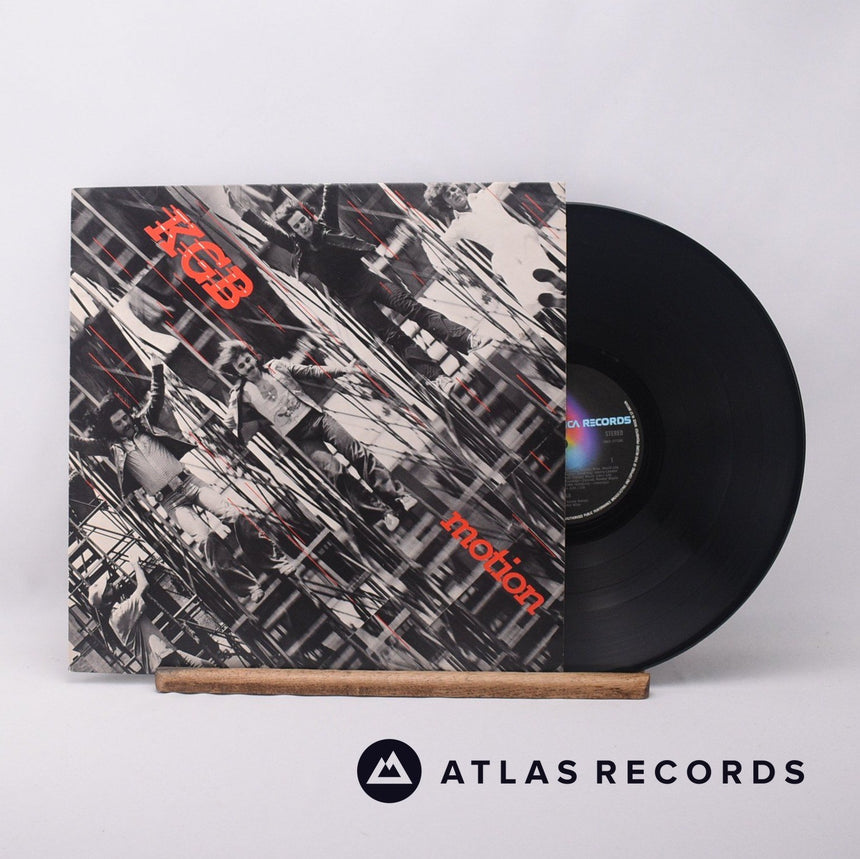 KGB Motion LP Vinyl Record - Front Cover & Record
