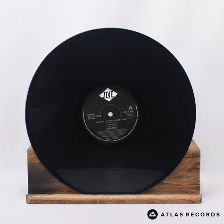 KRS-One - MC's Act Like They Don't Know - Damont A1 B1 12" Vinyl Record - EX/EX