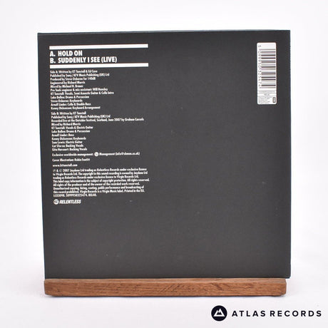 KT Tunstall - Hold On - 7" Vinyl Record - NM/NM