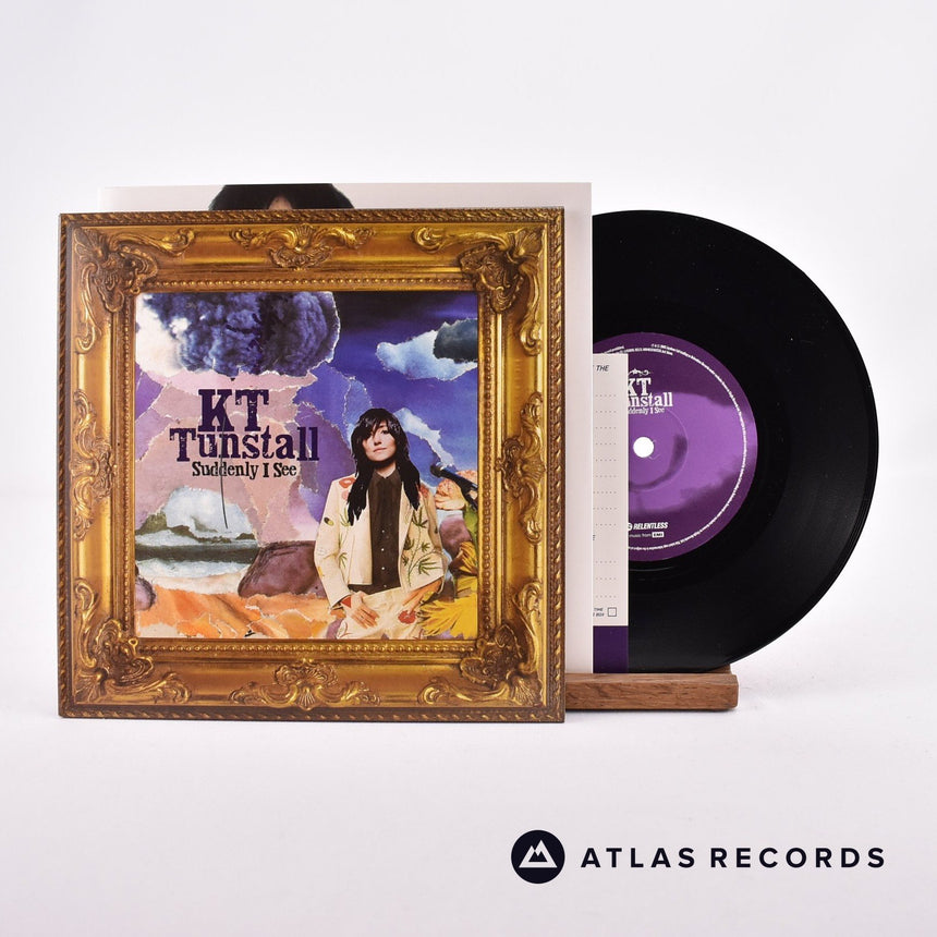 KT Tunstall Suddenly I See 7" Vinyl Record - Front Cover & Record