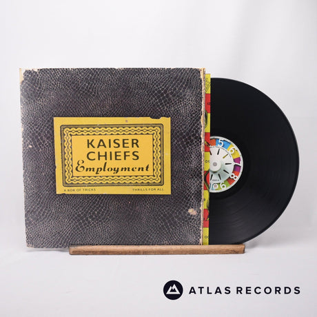 Kaiser Chiefs Employment LP Vinyl Record - Front Cover & Record