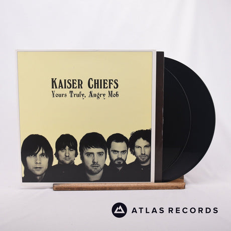 Kaiser Chiefs Yours Truly, Angry Mob Double LP Vinyl Record - Front Cover & Record
