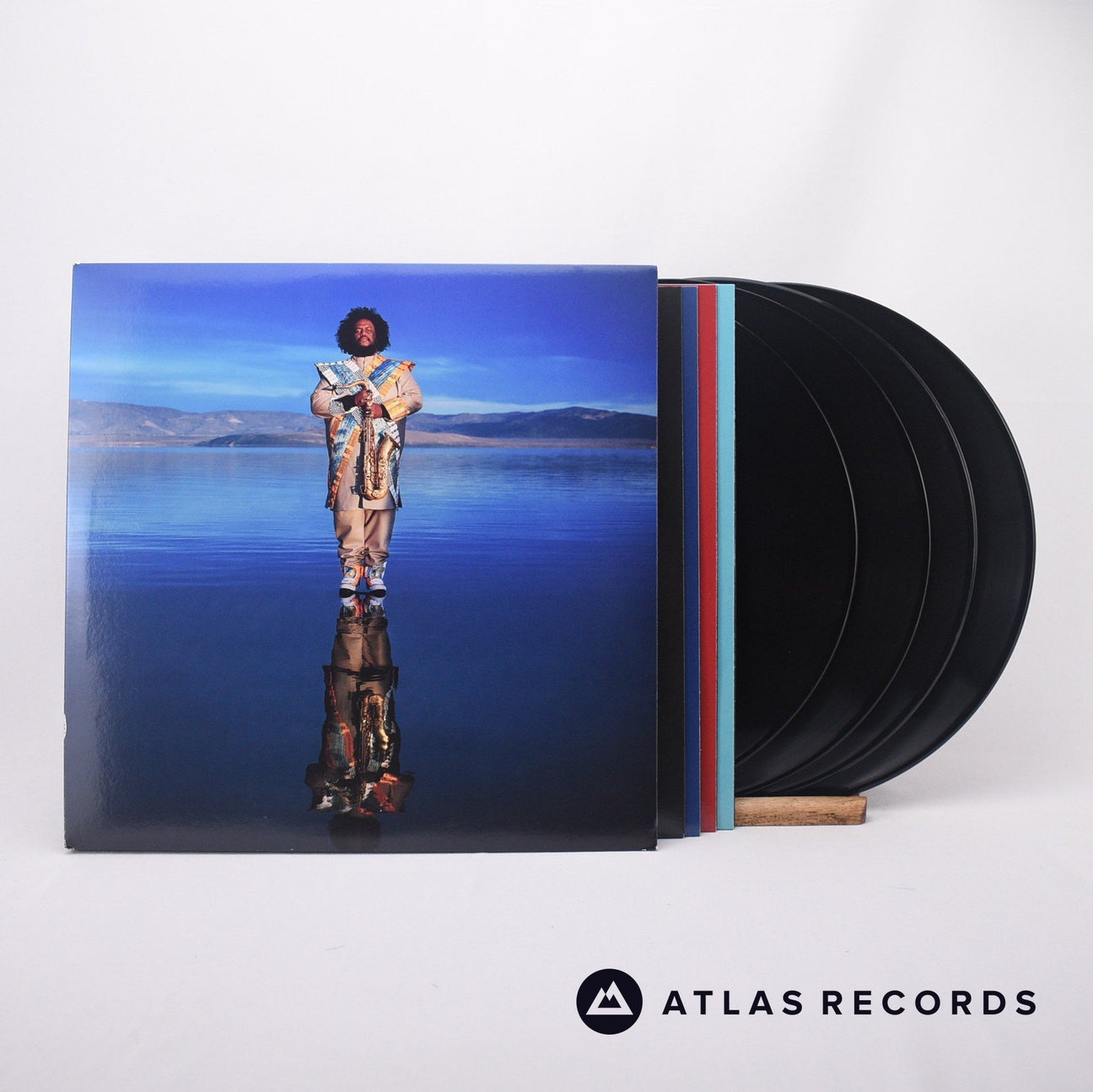 Kamasi Washington Heaven And Earth 5 x LP Vinyl Record - Front Cover & Record