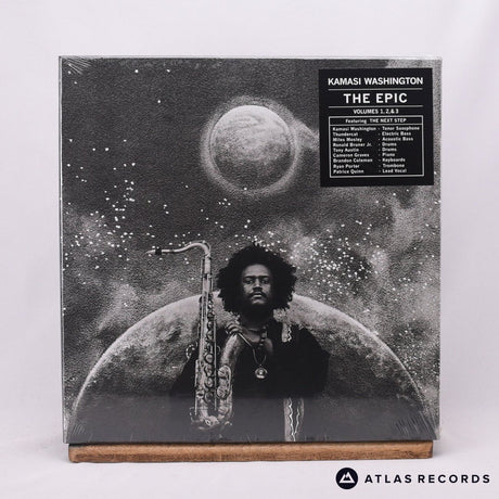 Kamasi Washington The Epic Box Set 3 x LP Vinyl Record - Front Cover & Record