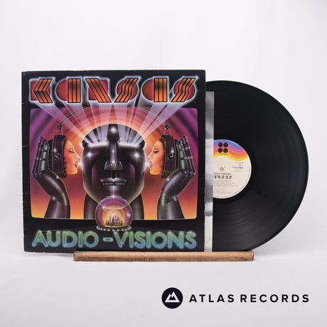 Kansas Audio Visions LP Vinyl Record - Front Cover & Record
