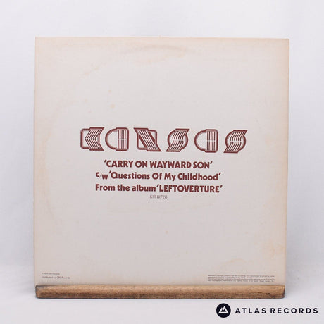 Kansas - Carry On Wayward Son - 12" Vinyl Record - VG+/EX