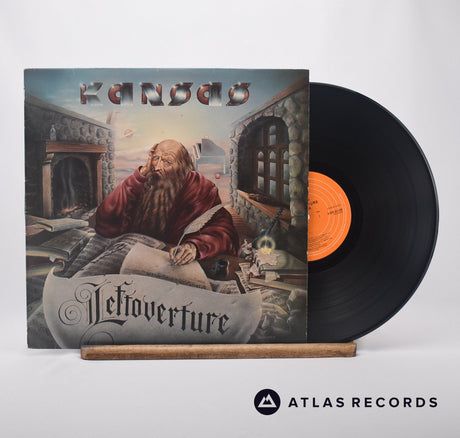 Kansas Leftoverture LP Vinyl Record - Front Cover & Record