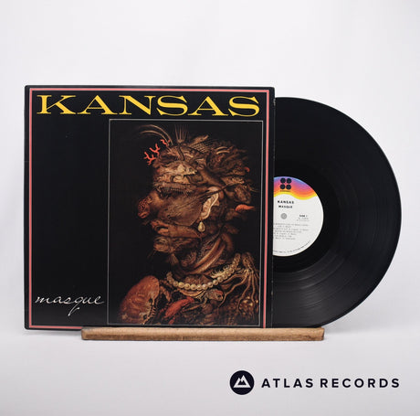 Kansas Masque LP Vinyl Record - Front Cover & Record