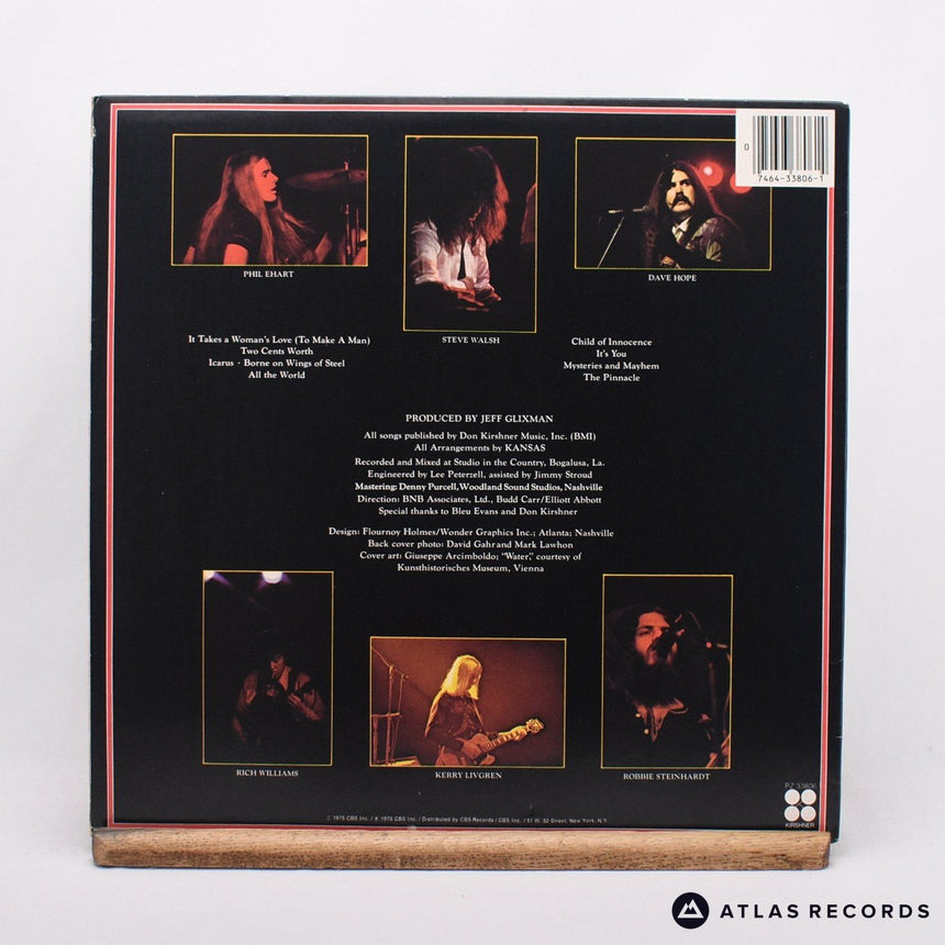 Kansas - Masque - Repress LP Vinyl Record - EX/EX