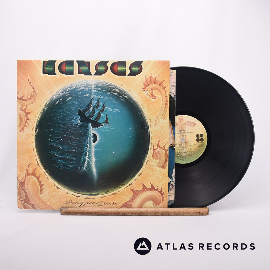Kansas Point Of Know Return LP Vinyl Record - Front Cover & Record