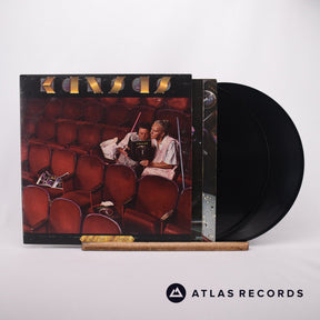 Kansas Two For The Show 2 x LP Vinyl Record - Front Cover & Record
