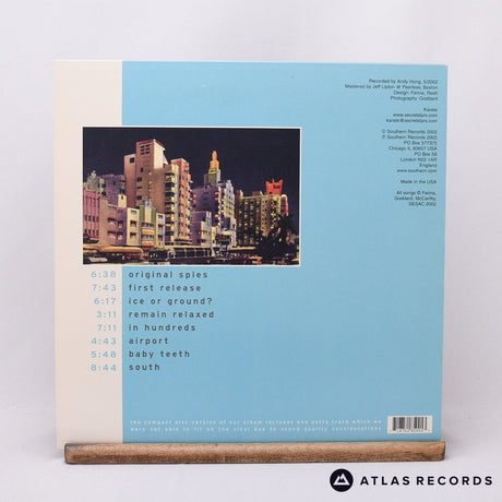 Karate - Some Boots - Lyric Sheet Us 1A 1B LP Vinyl Record - EX/EX