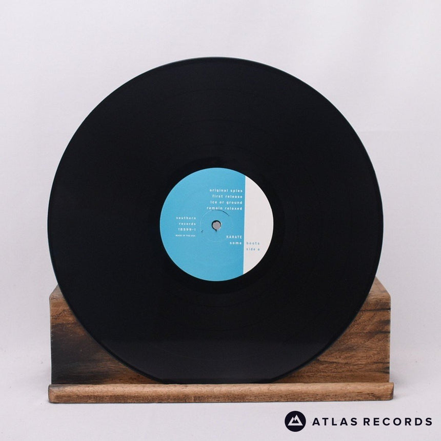 Karate - Some Boots - Lyric Sheet Us 1A 1B LP Vinyl Record - EX/EX