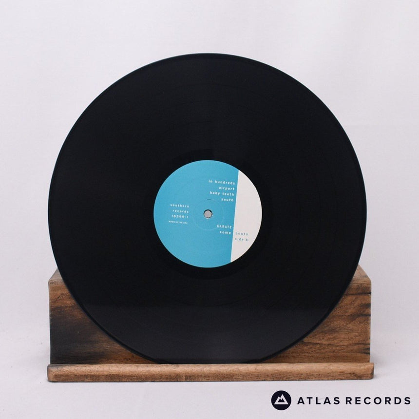 Karate - Some Boots - Lyric Sheet Us 1A 1B LP Vinyl Record - EX/EX