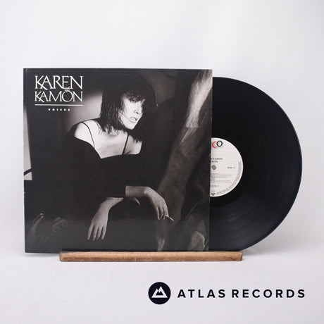 Karen Kamon Voices LP Vinyl Record - Front Cover & Record