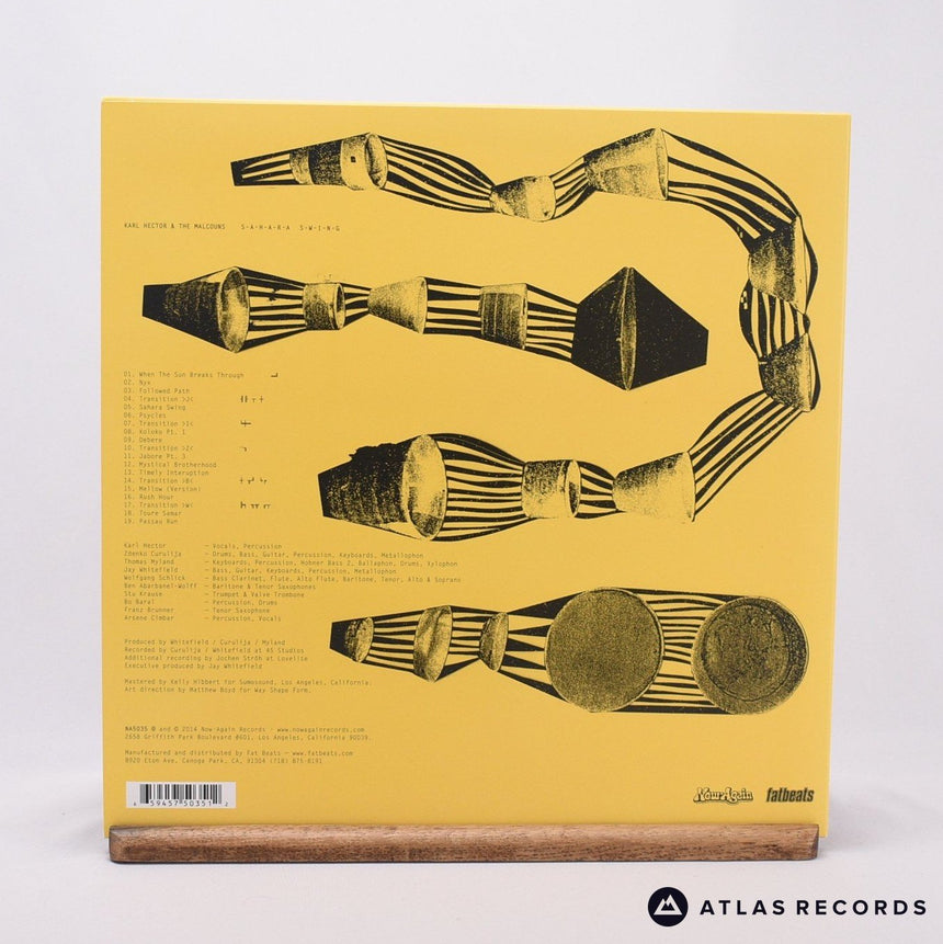 Karl Hector - Sahara Swing - A B C D 7" + Double LP Vinyl Record - NM/EX