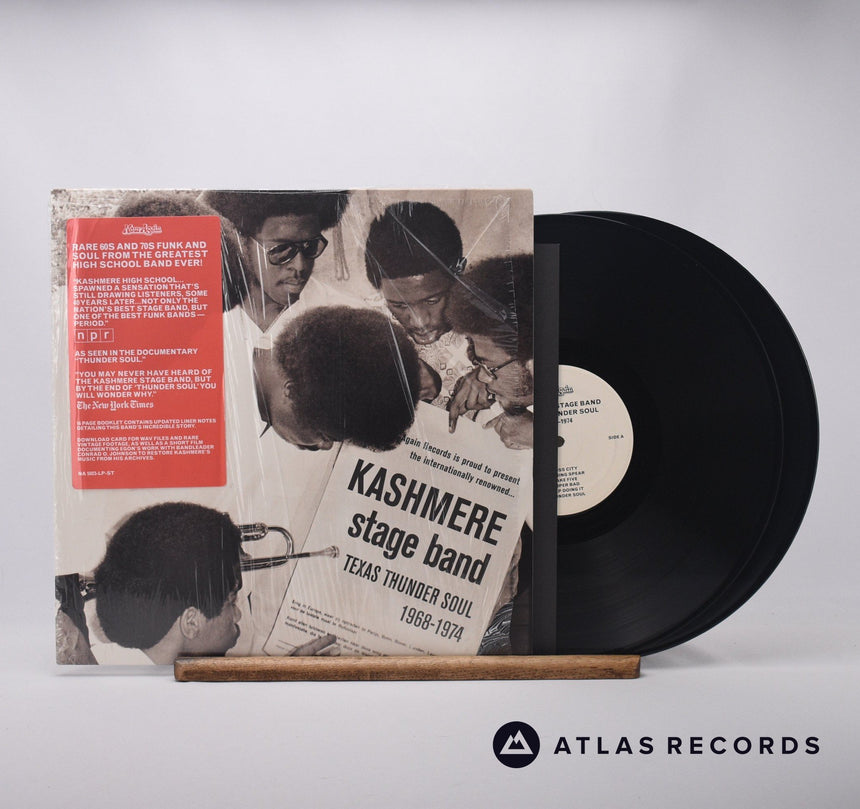 Kashmere Stage Band Texas Thunder Soul 1968-1974 Double LP Vinyl Record - Front Cover & Record