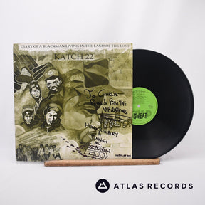 Katch 22 Diary Of A Blackman Living In The Land Of The Lost LP Vinyl Record - Front Cover & Record