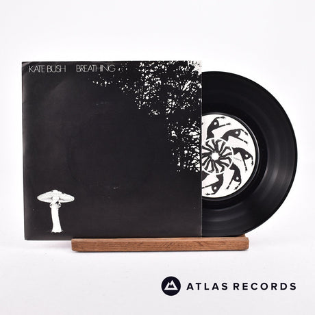 Kate Bush Breathing 7" Vinyl Record - Front Cover & Record