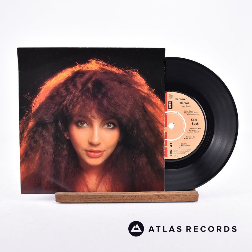 Kate Bush Hammer Horror 7" Vinyl Record - Front Cover & Record