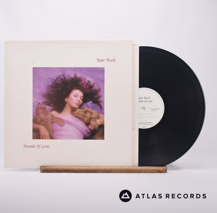 Kate Bush Hounds Of Love LP Vinyl Record - Front Cover & Record