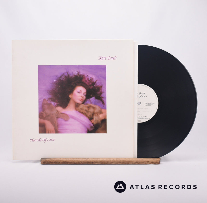 Kate Bush Hounds Of Love LP Vinyl Record - Front Cover & Record