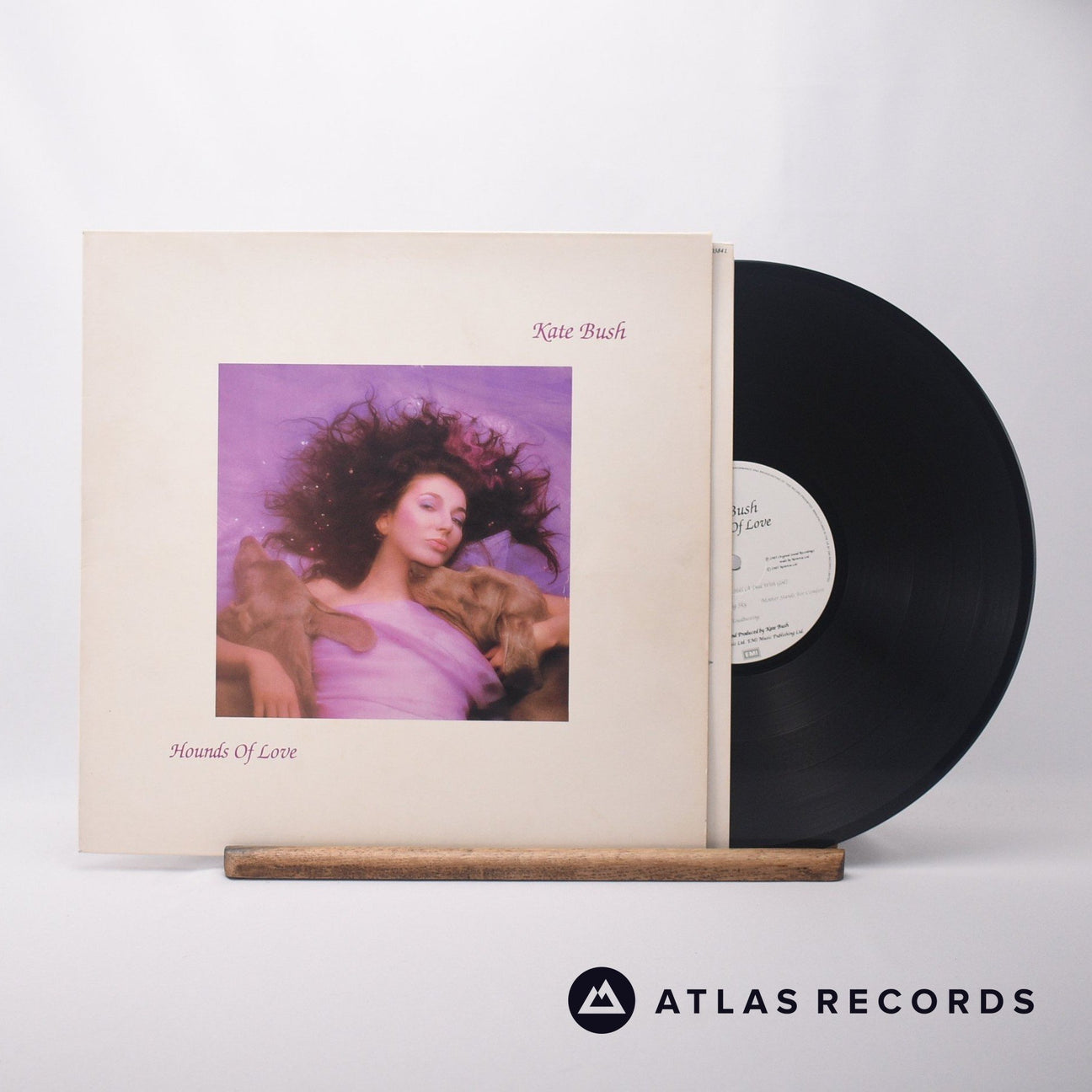 Kate Bush Hounds Of Love LP Vinyl Record - Front Cover & Record