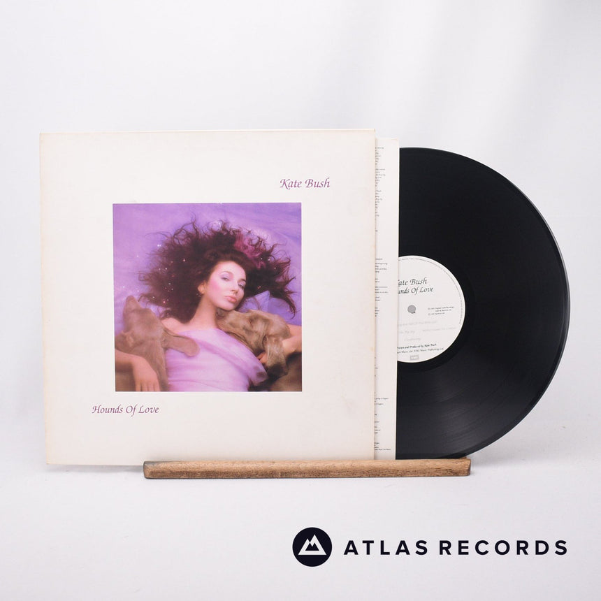 Kate Bush Hounds Of Love LP Vinyl Record - Front Cover & Record