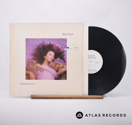 Kate Bush Hounds Of Love LP Vinyl Record - Front Cover & Record