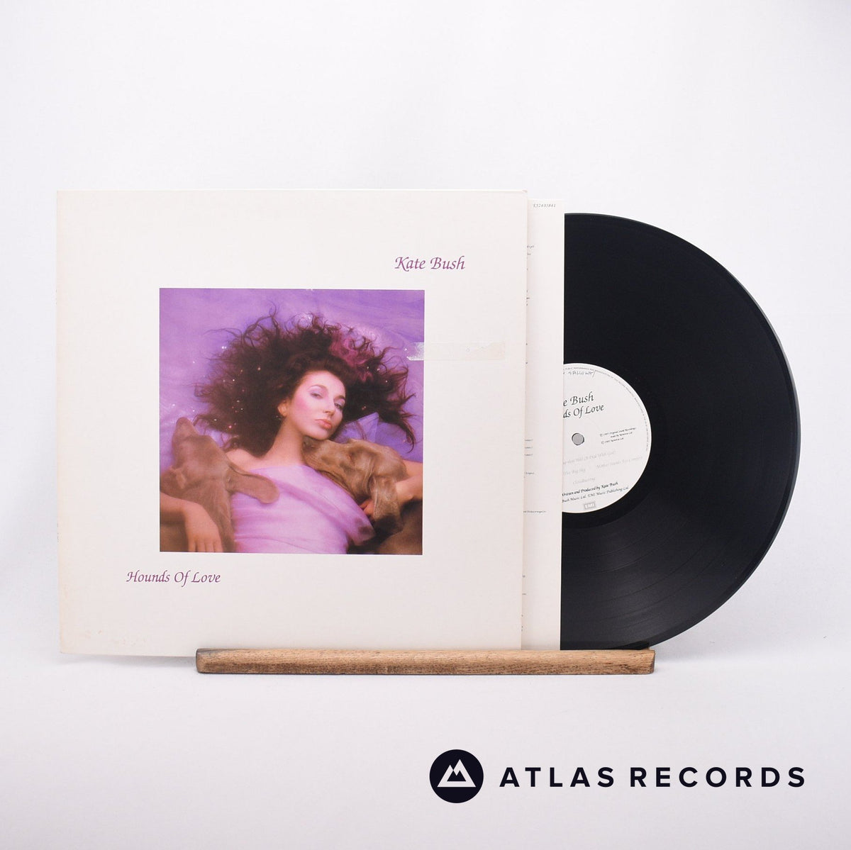 Kate Bush Hounds Of Love LP Vinyl Record - Front Cover & Record