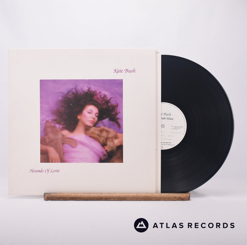 Kate Bush Hounds Of Love LP Vinyl Record - Front Cover & Record