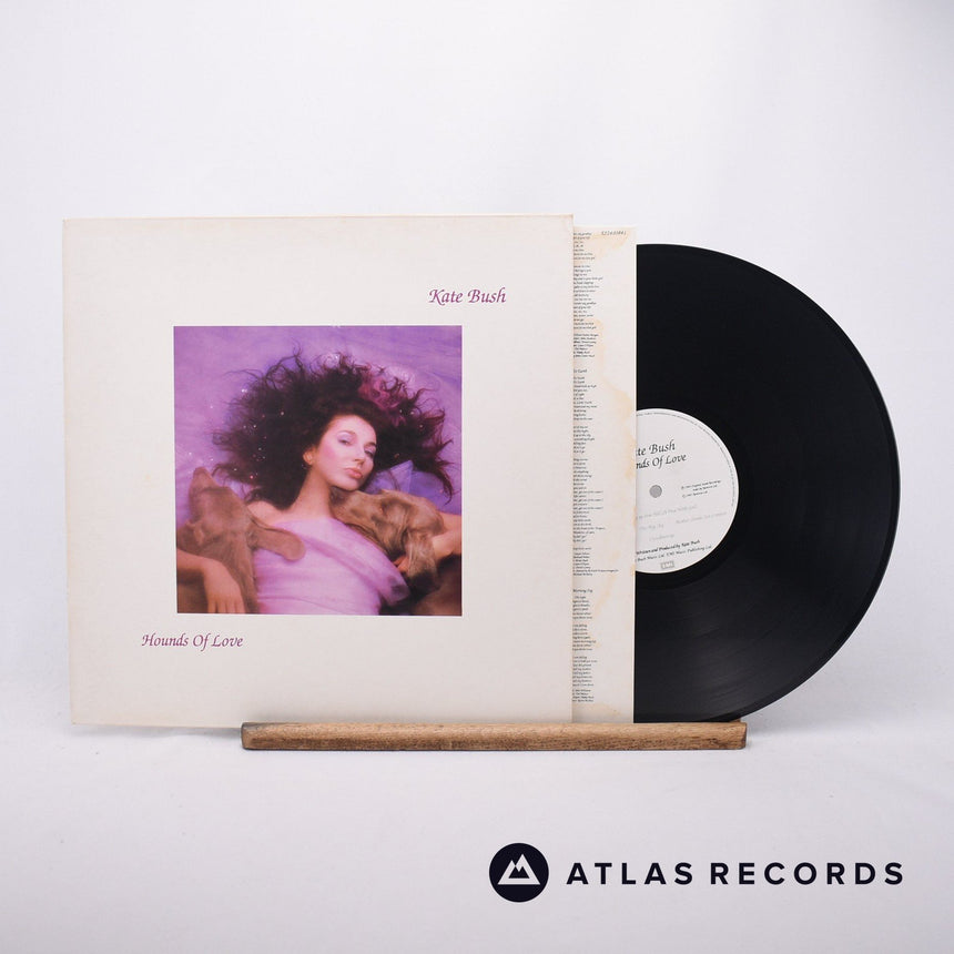 Kate Bush Hounds Of Love LP Vinyl Record - Front Cover & Record