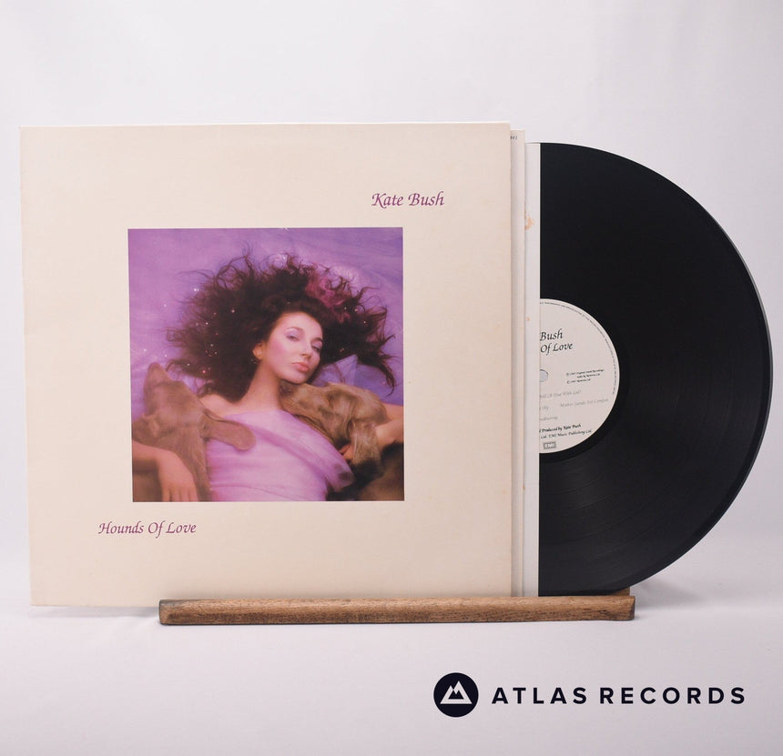 Kate Bush Hounds Of Love LP Vinyl Record - Front Cover & Record