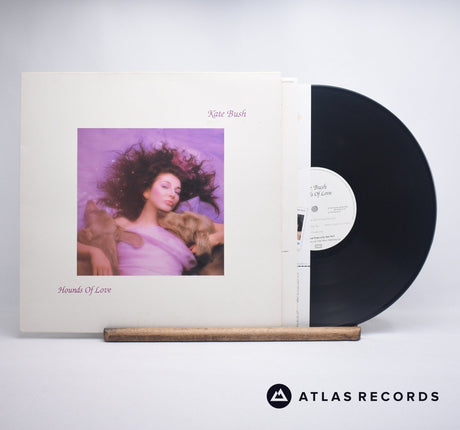 Kate Bush Hounds Of Love LP Vinyl Record - Front Cover & Record