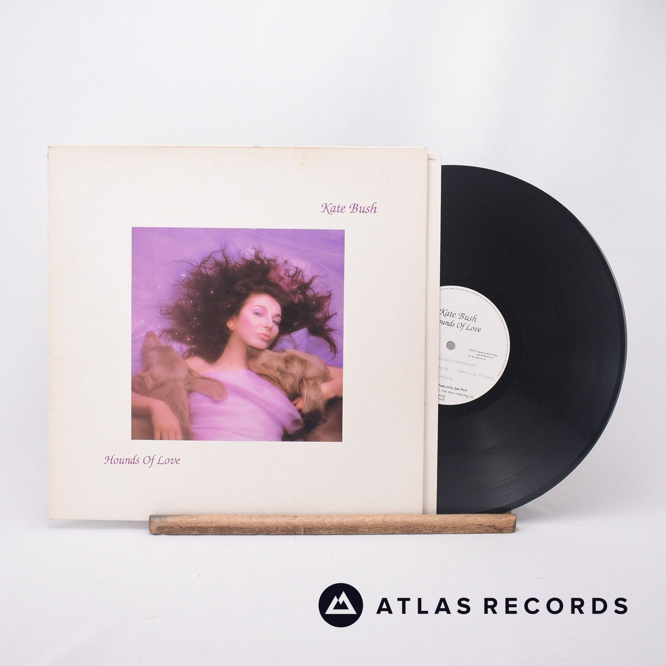 Kate Bush Hounds Of Love LP Vinyl Record - Front Cover & Record