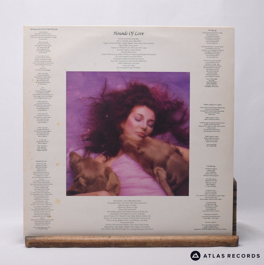 Kate Bush - Hounds Of Love - Insert Townhouse A-4 B-6 LP Vinyl Record - VG+/VG+