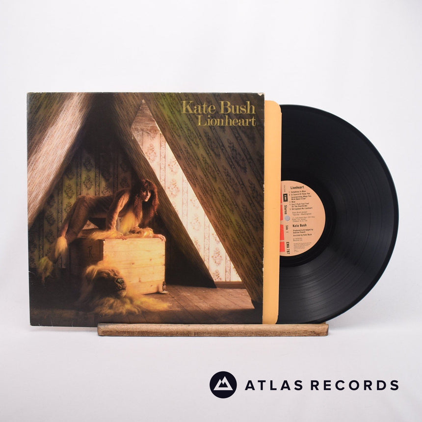Kate Bush Lionheart LP Vinyl Record - Front Cover & Record