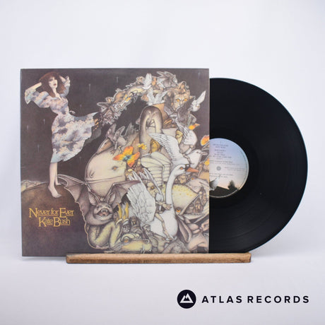 Kate Bush Never For Ever LP Vinyl Record - Front Cover & Record