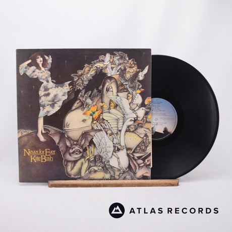 Kate Bush Never For Ever LP Vinyl Record - Front Cover & Record