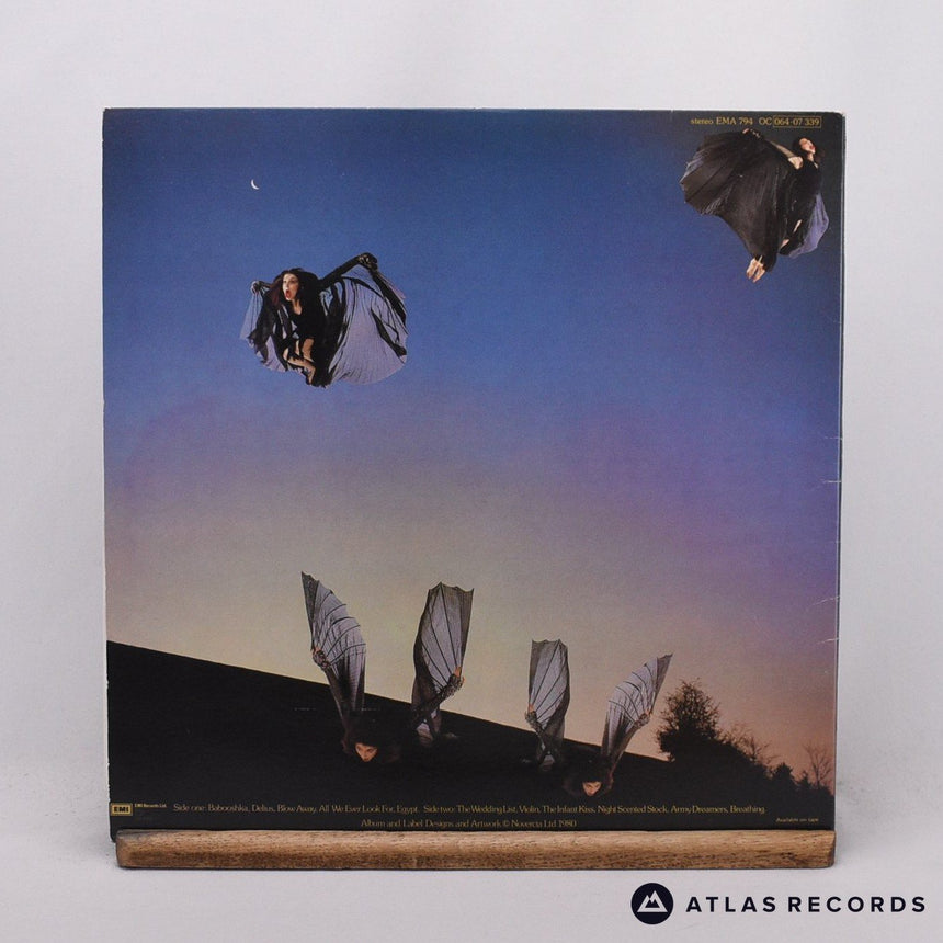 Kate Bush - Never For Ever - Gatefold A-4 B-4 LP Vinyl Record - EX/EX