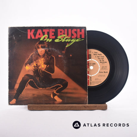 Kate Bush On Stage 7" Vinyl Record - Front Cover & Record