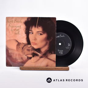 Kate Bush Running Up That Hill 7" Vinyl Record - Front Cover & Record