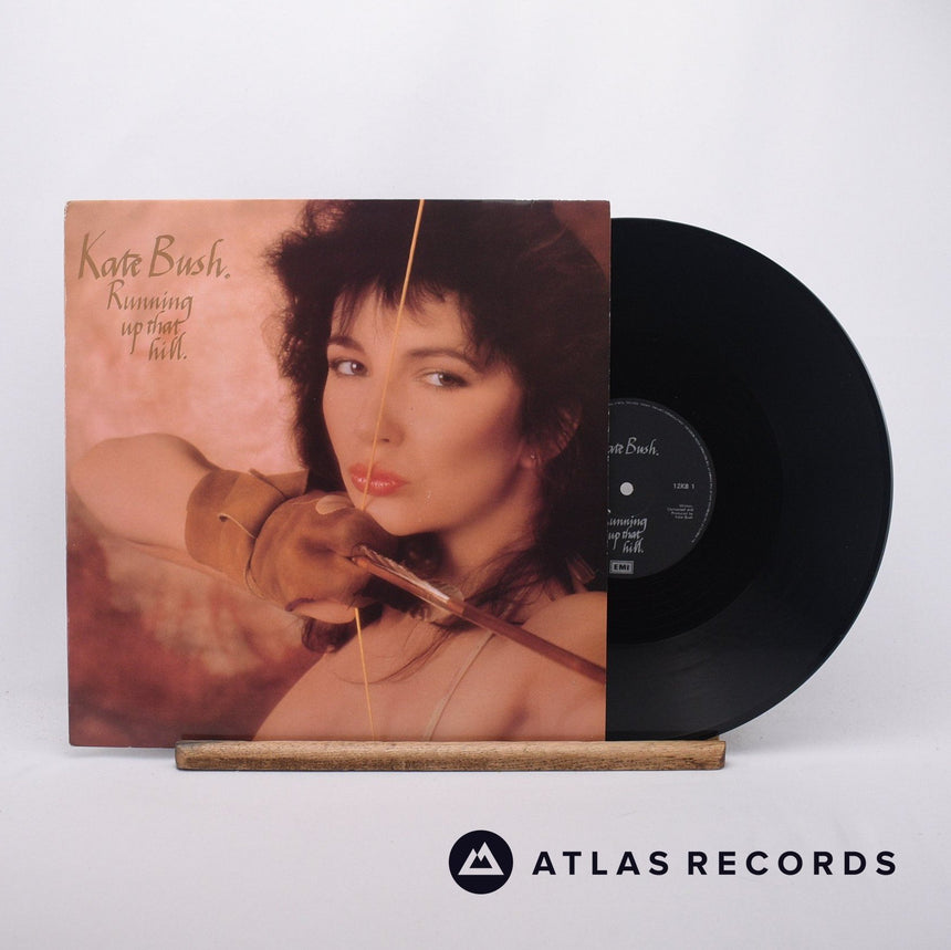 Kate Bush Running Up That Hill 12" Vinyl Record - Front Cover & Record