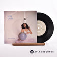 Kate Bush Sat In Your Lap. 7" Vinyl Record - Front Cover & Record