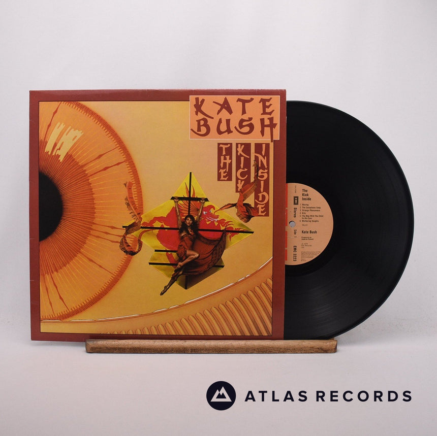 Kate Bush The Kick Inside LP Vinyl Record - Front Cover & Record