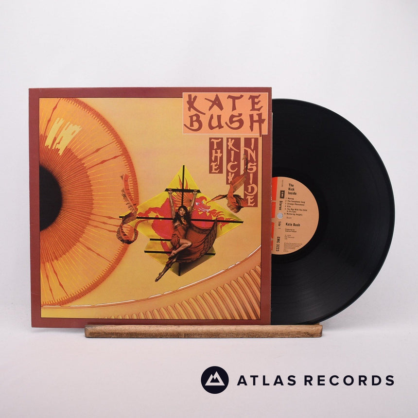 Kate Bush The Kick Inside LP Vinyl Record - Front Cover & Record